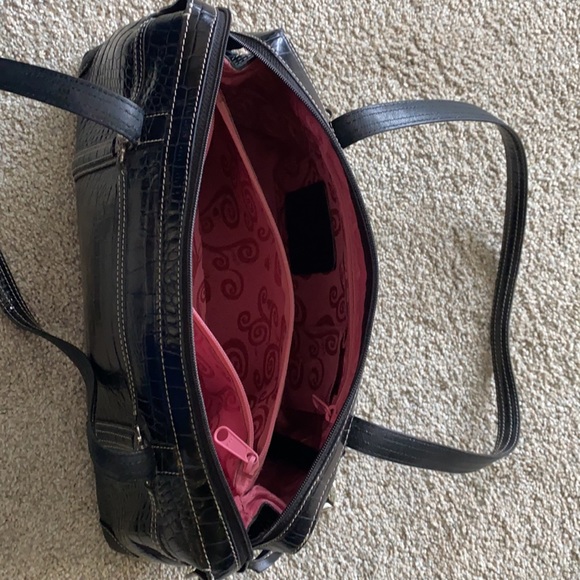 satchel style Brighton handbag.  Excellent cond. - Picture 2 of 4